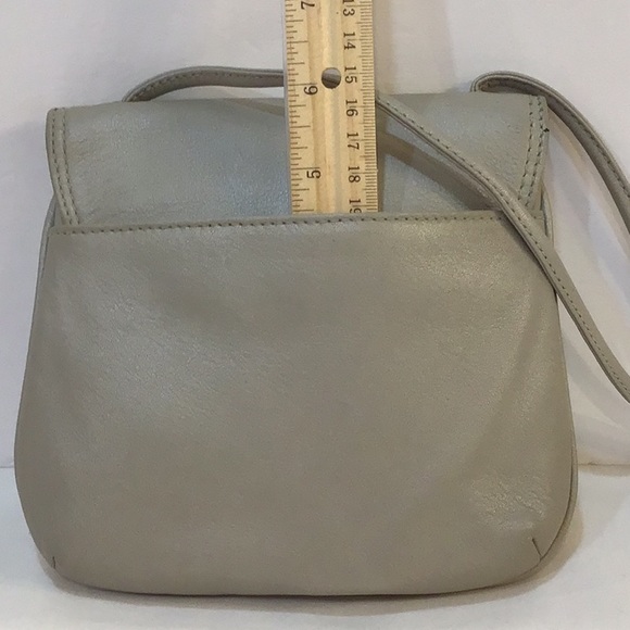 Fossil leather crossbody bag with sections - Picture 3 of 11
